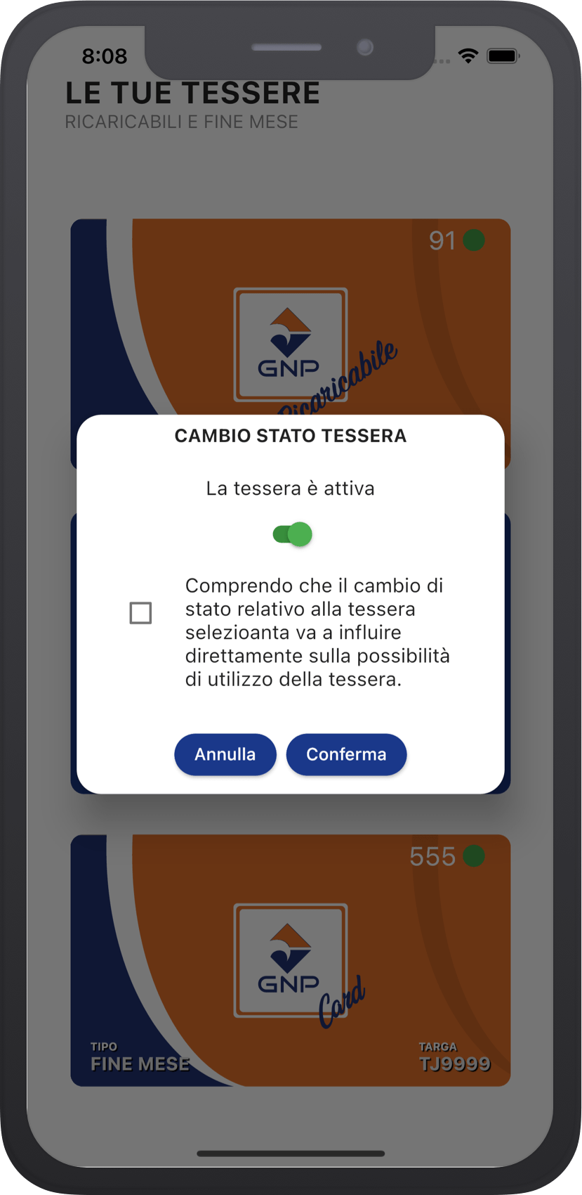 App GNP Maps Sblocco